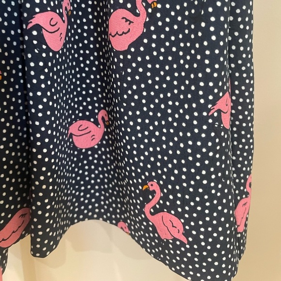 Zara Black Pink Swan Pleated Romper with Pockets Size Medium - Picture 12 of 13